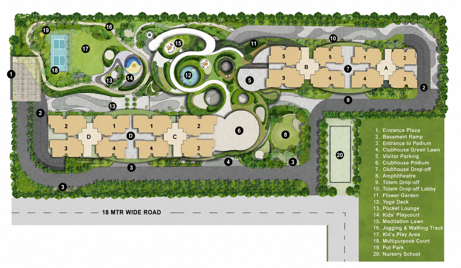 Master Plan — Conscient Elaira Residences